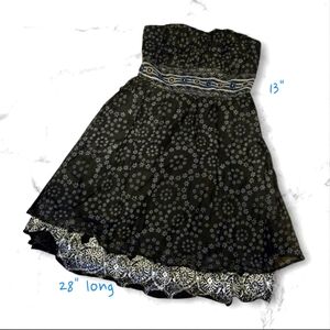 Free People strapless dress size 6